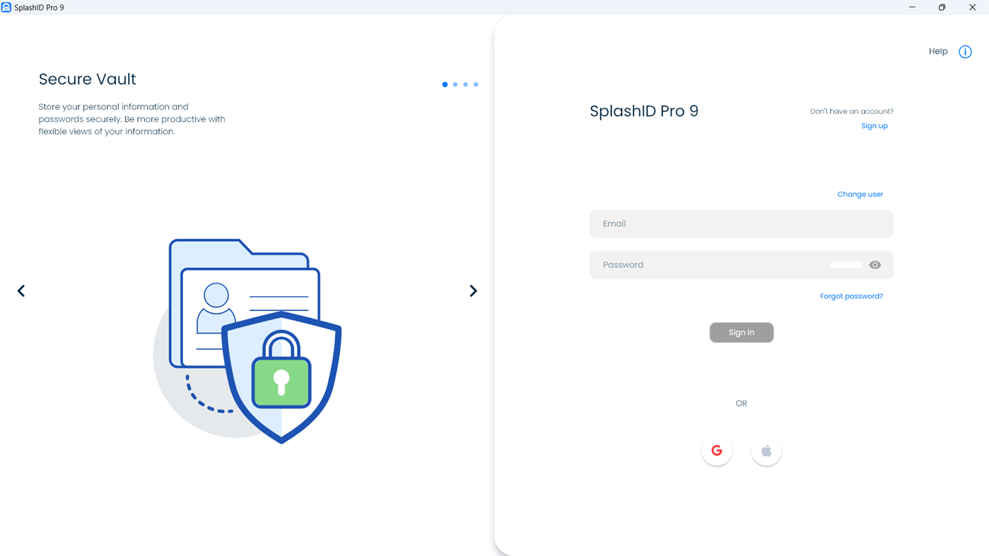 #2. SplashID Pro 9 (Windows) By: SplashData Inc.