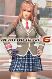 DOA6 穗香 改變形象女學生服裝（帶眼鏡）