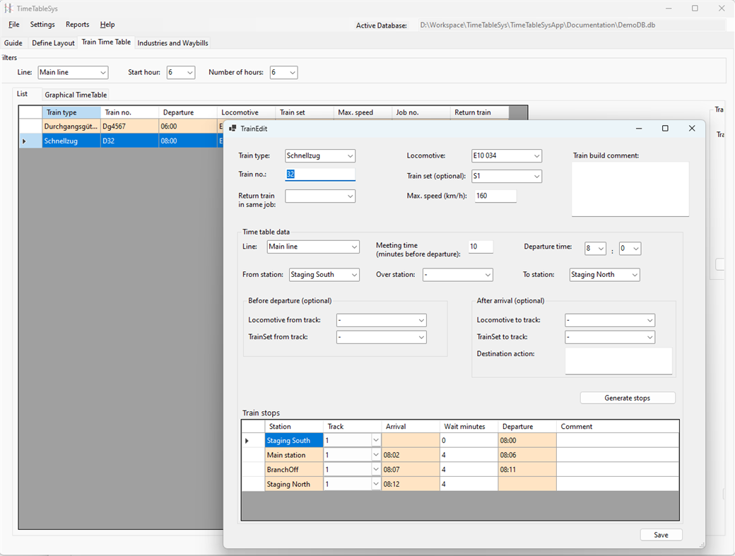 #2. MR TimeTable (Windows) 由: BjerregaardPartners