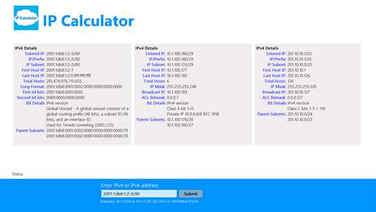 IP Calculator screenshot 1