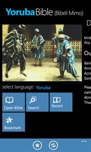 Yoruba Bible screenshot 1