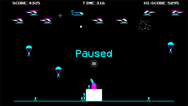 Paratrooper Classic screenshot 2