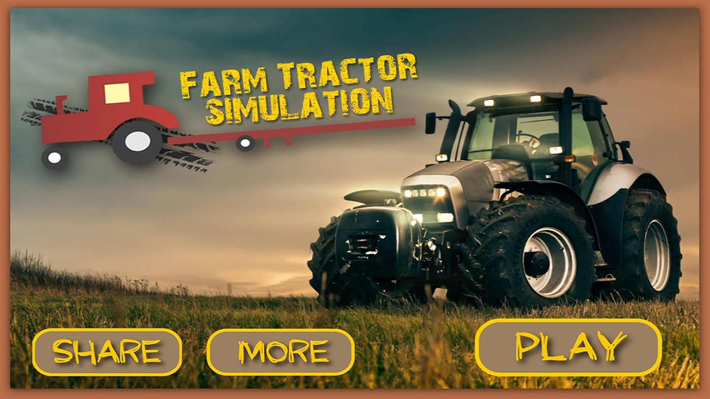 #1. Farm Tractor Simulation (Windows) 게시자: Game Canvas