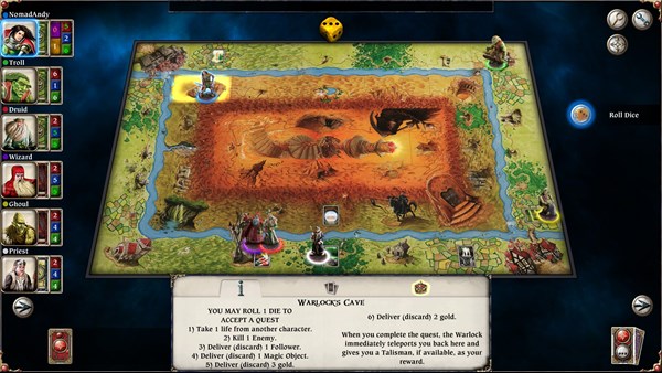 Talisman: Digital Edition screenshot
