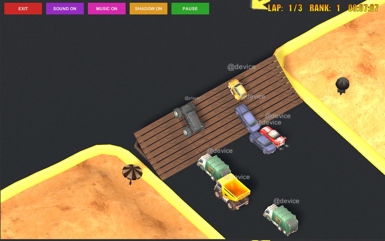 #1. Micro Machines Racer (Windows) 由: Pix Arts