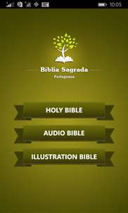 Portuguese Holy Bible with Audio screenshot 1