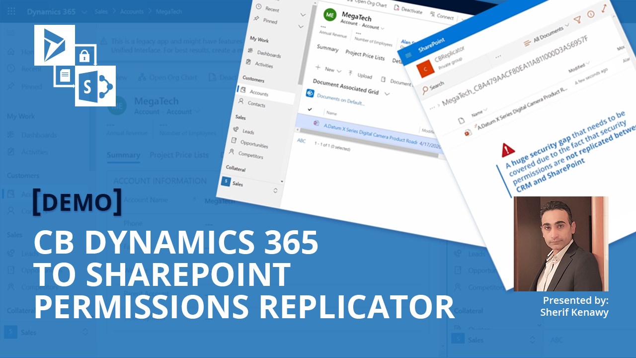 Snapshot 2 of CB Dynamics 365 to SharePoint Permissions Replicator