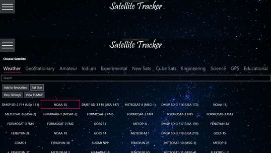 Satellite Tracker screenshot 8