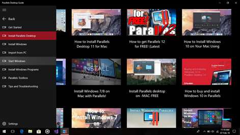 Parallels Desktop Guide Screenshots 1