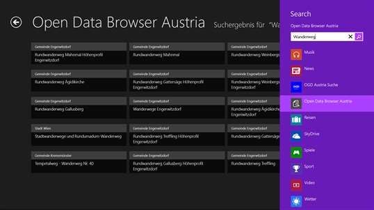 Open Data Browser Austria screenshot 5