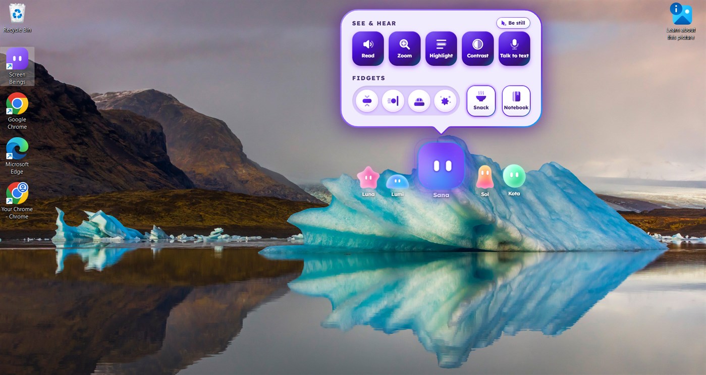 #2. Screen Beings - Desktop Pet & Study Companion (Windows) 게시자: Tarelle Irwin