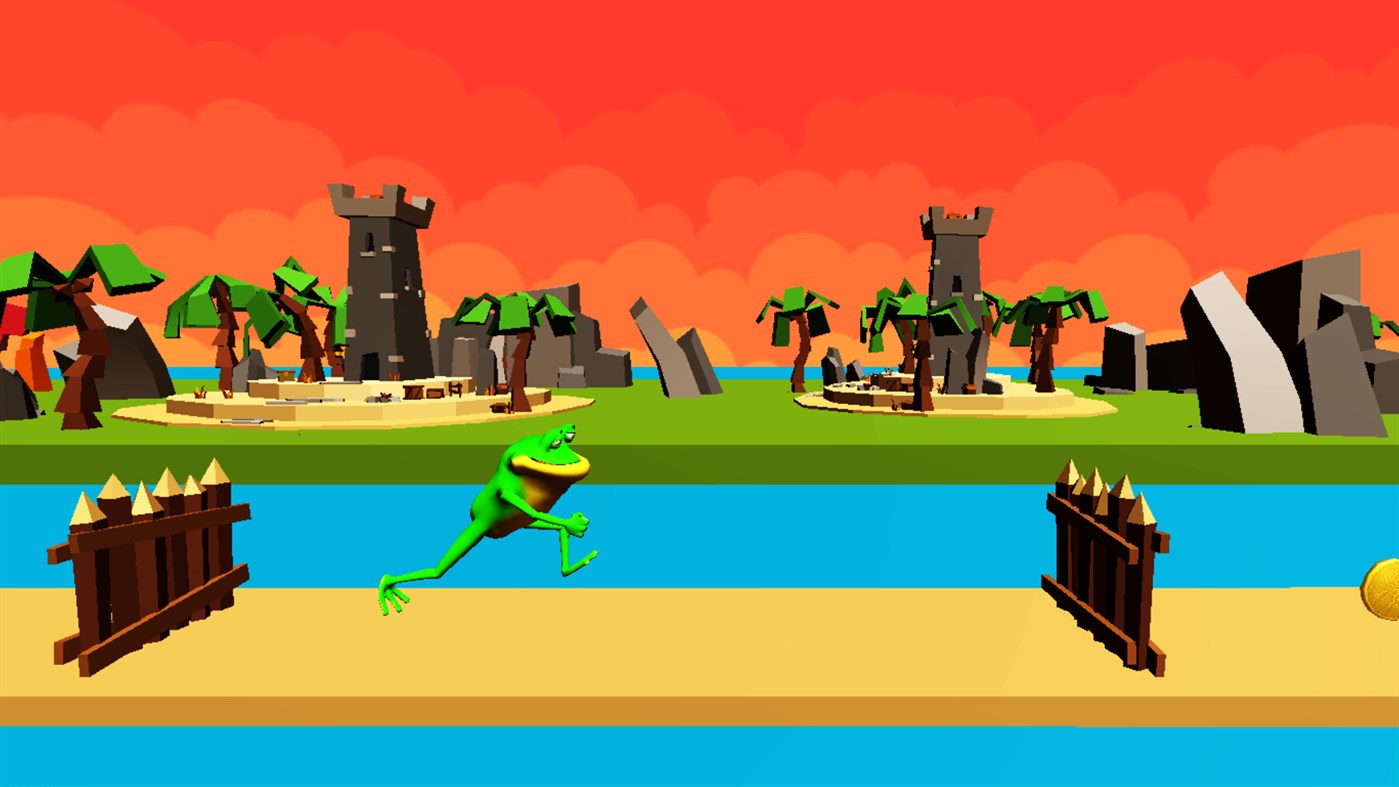 #3. Froggy Jump Jump (Windows) Ved: ZeeMelApps