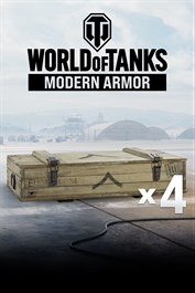 World of Tanks - 4 Baús de Guerra Soldado