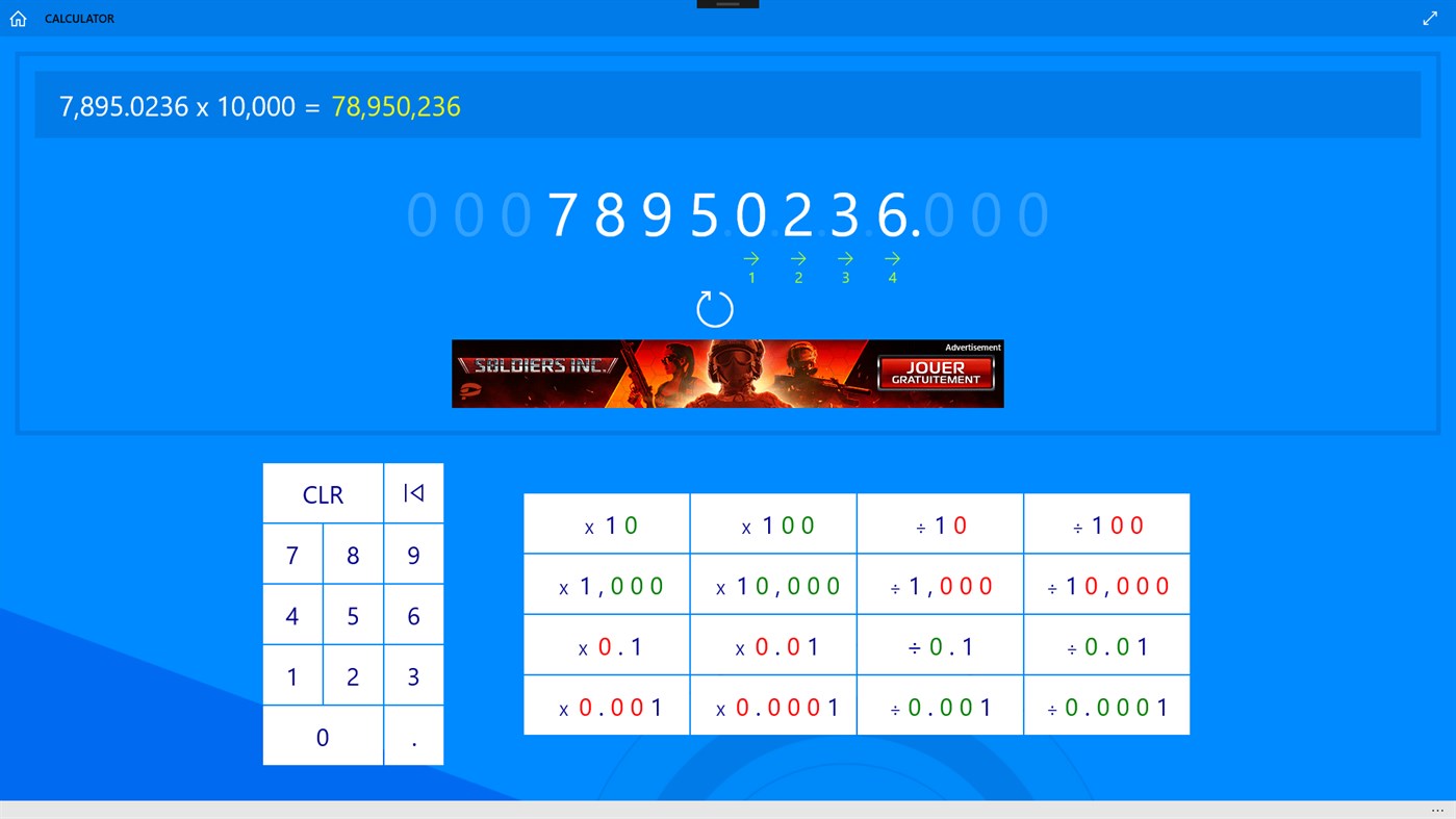 #1. Multi Math (Windows) 由: Manu76