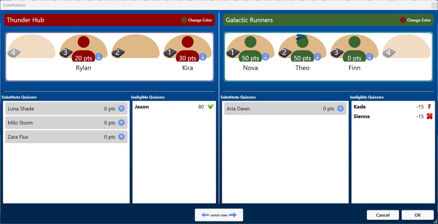 #2. Bible Quiz Scoresheet (Windows) 来自: Dexsoft