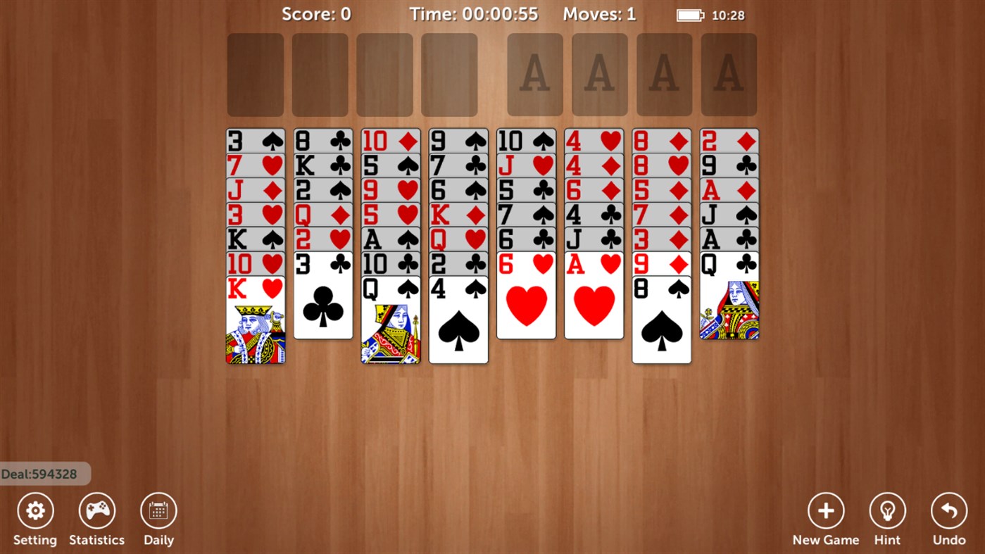#3. FreeCell Solitaire Pro!! (Windows) 由: Klondike Solitaire Game