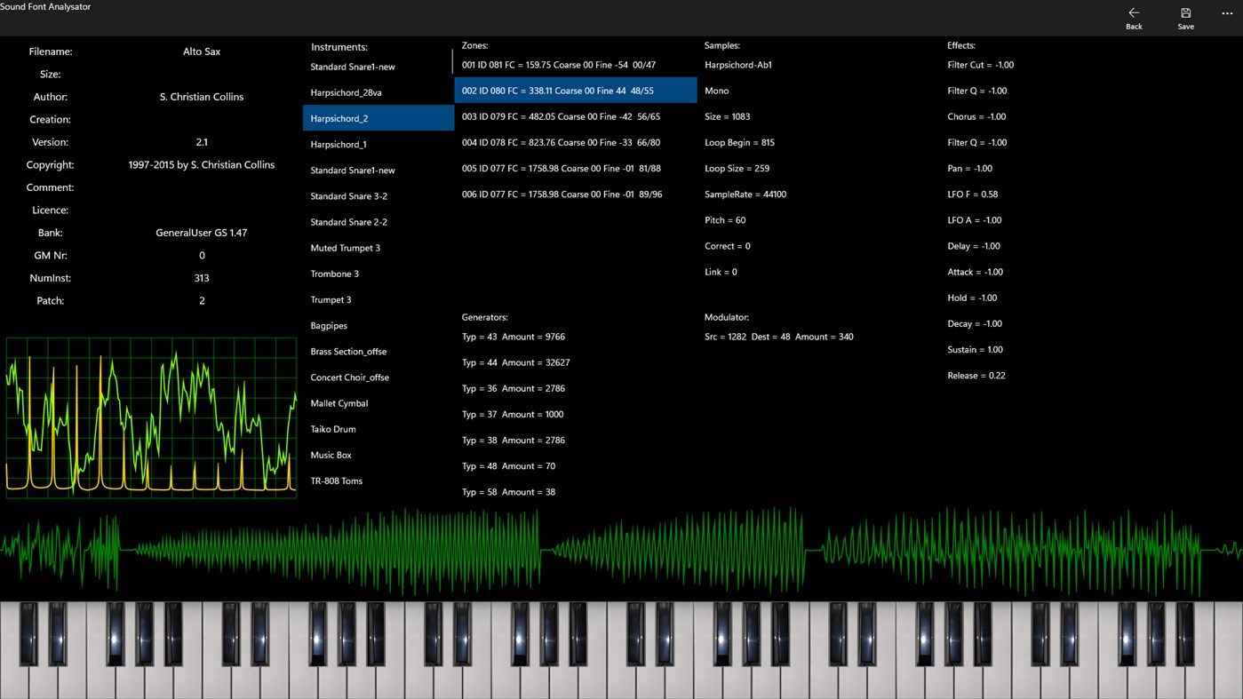 #10. Synthesizer Workstation (Windows) De: SoundDesigner