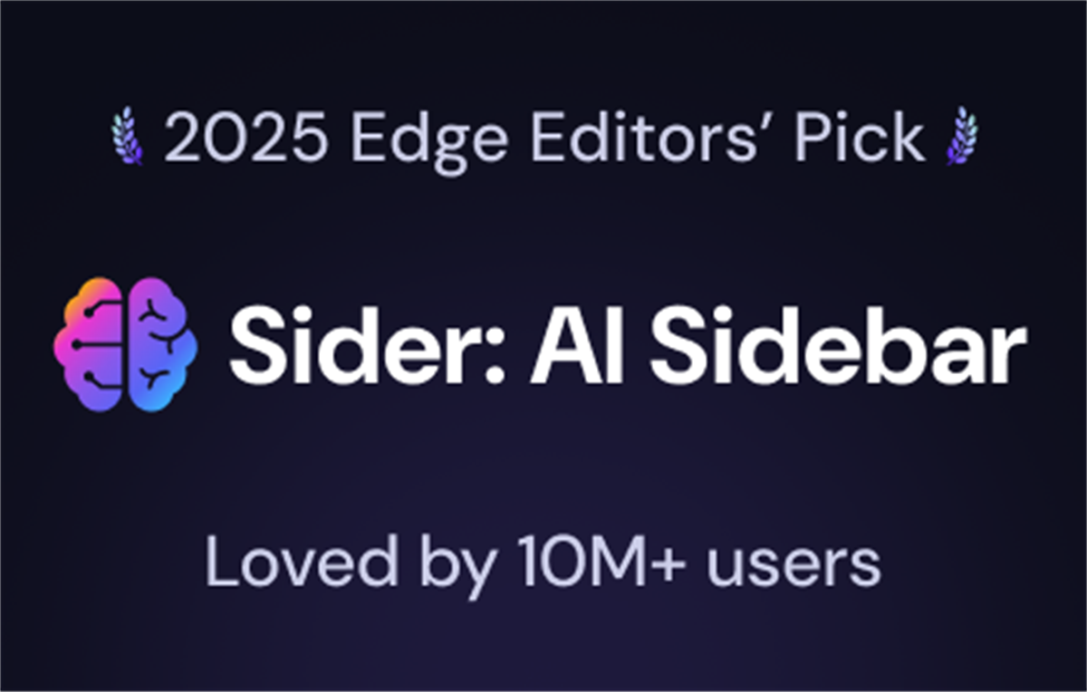 Sider: AI sidebar with all models