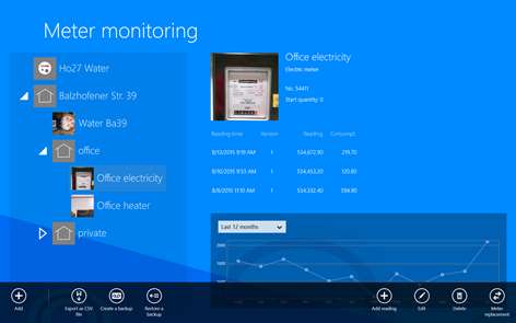 Meter monitoring Screenshots 2
