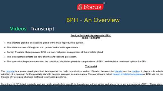 Benign Prostatic Hyperplasia (BPH) - An Overview screenshot 3