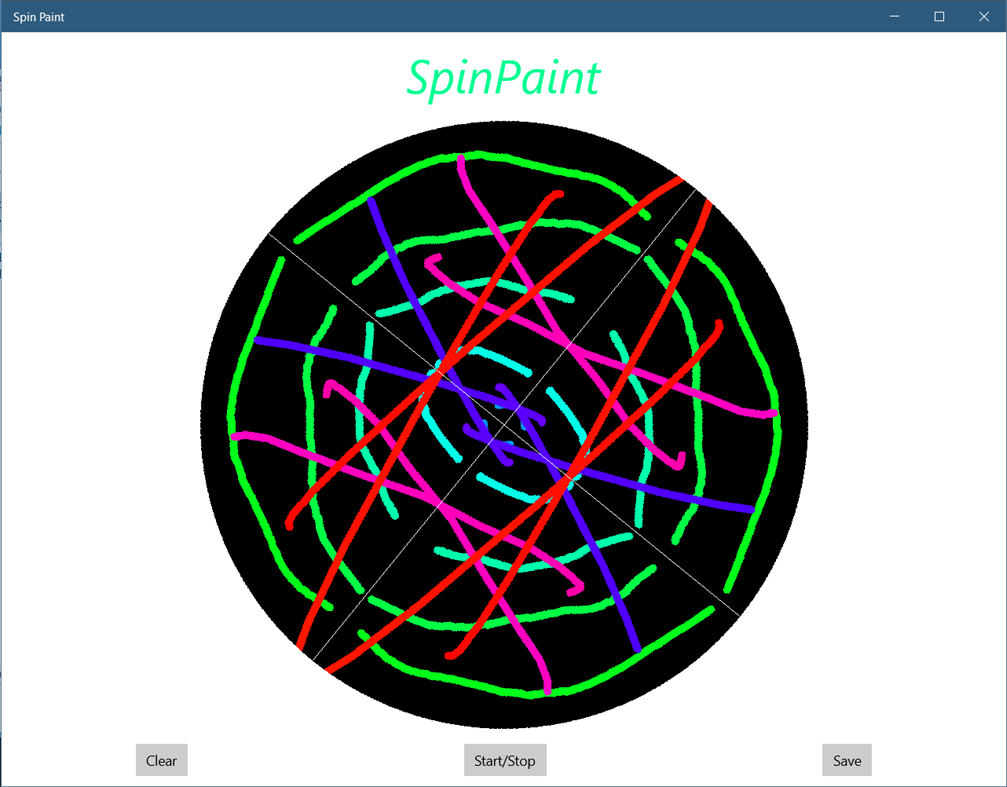 #3. Spin Paint (Windows) De: Andrey Solopko