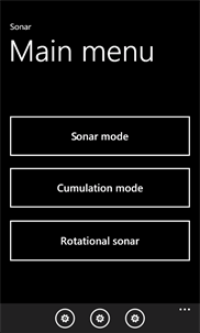 Sonar screenshot 1