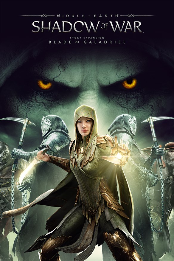 The Blade of Galadriel Story Expansion Xbox Series X|S and Xbox One cover art