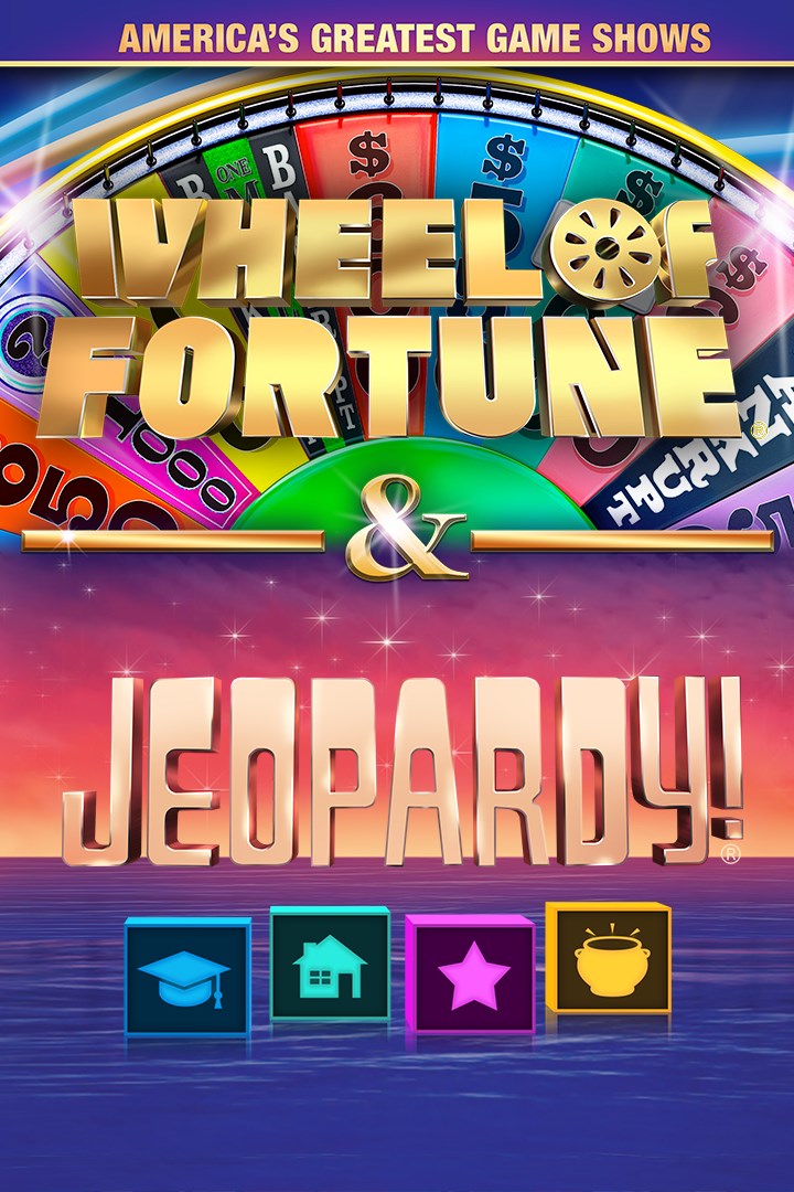Boxshot des plus grands jeux télévisés d'Amérique : Wheel of Fortune® et Jeopardy !®