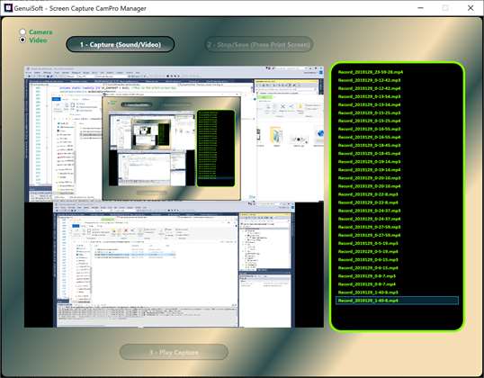 G-ScreenRecorder CamPro Manager screenshot 2