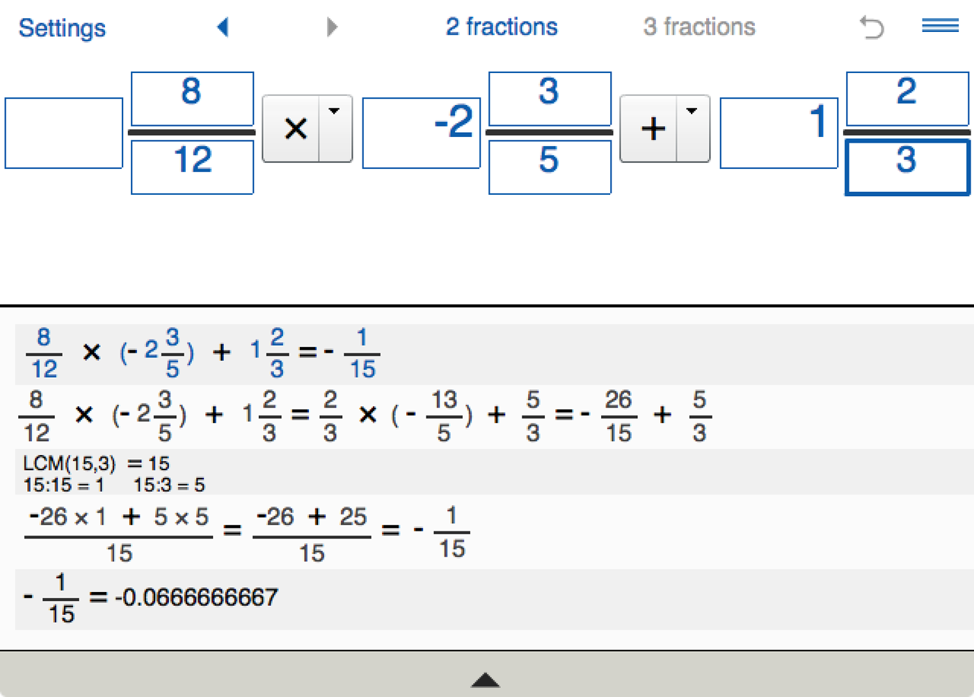 Fraction Calculator With Steps PC Download Free - Best Windows 10 Apps