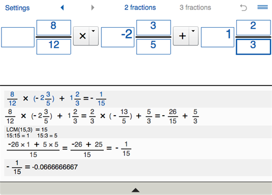 Fraction Calculator with Steps screenshot 5