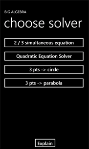 Big Algebra screenshot 1