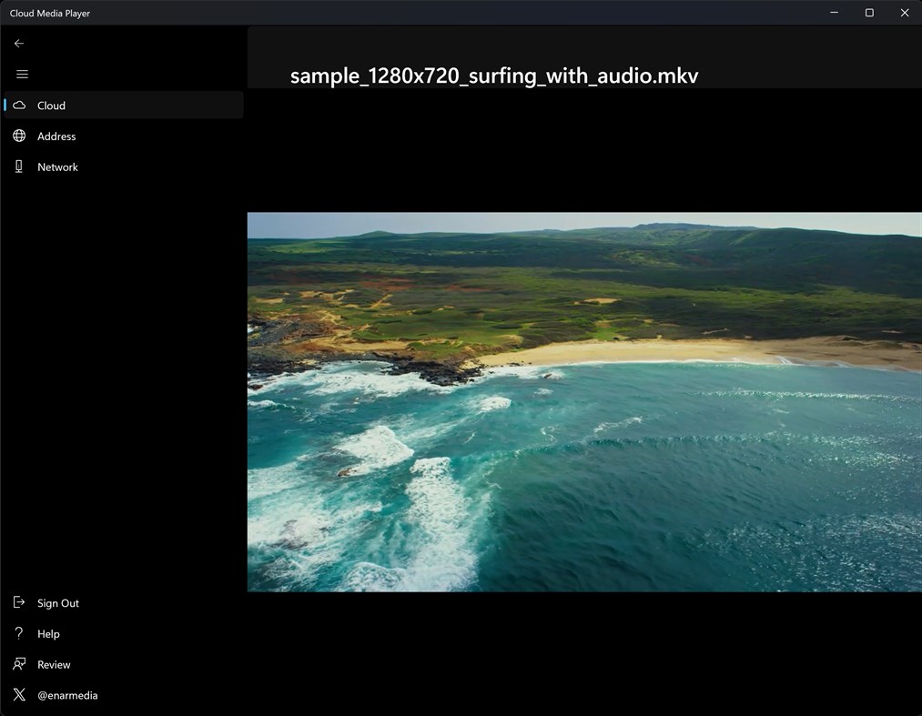 #2. Cloud Media Player (Windows) 由: enarmedia