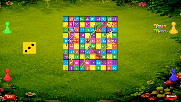 Snakes and Ladders - Multiplayer 1v1 — 6