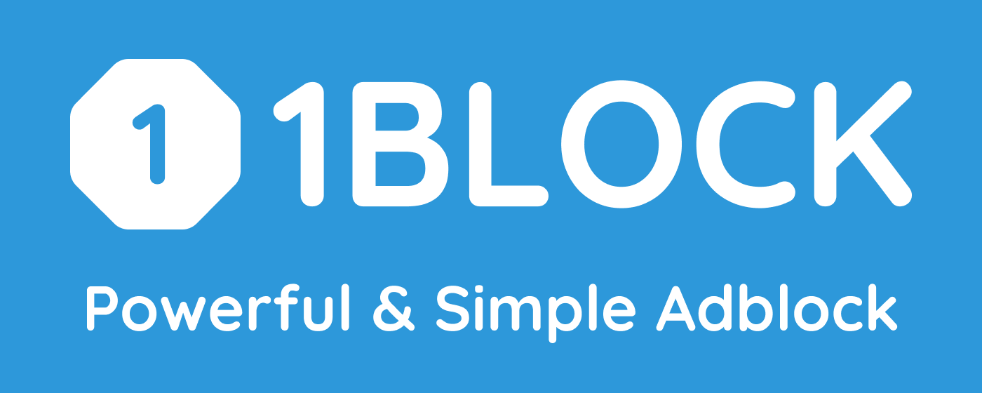 Adblock - 1Block marquee promo image