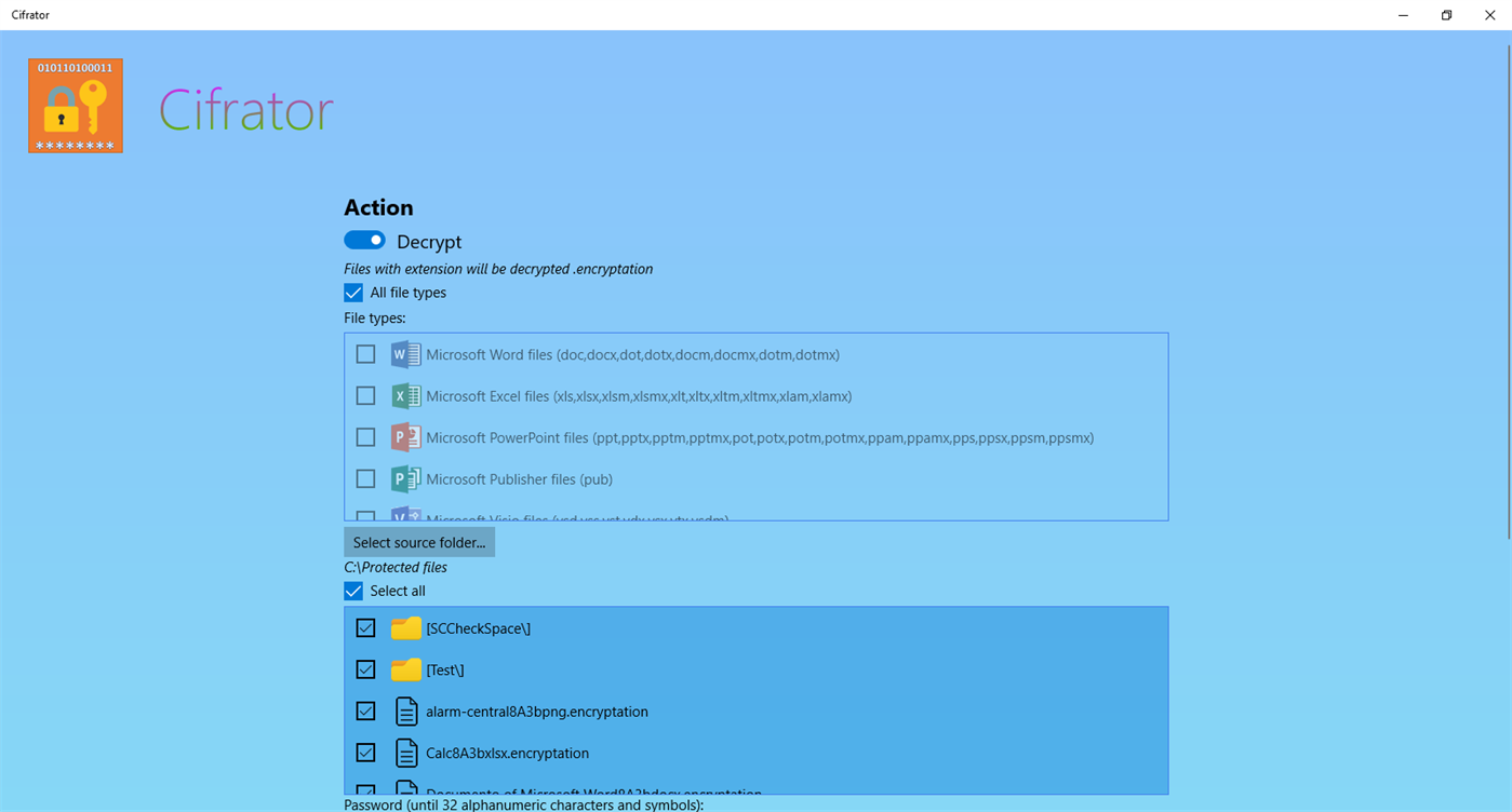 #4. Cifrator (Windows) Por: DevelJOPH
