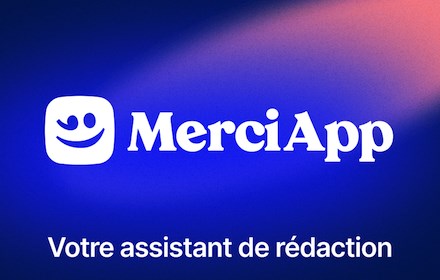 MerciApp — Correcteur d’orthographe et assistant de rédaction small promo image