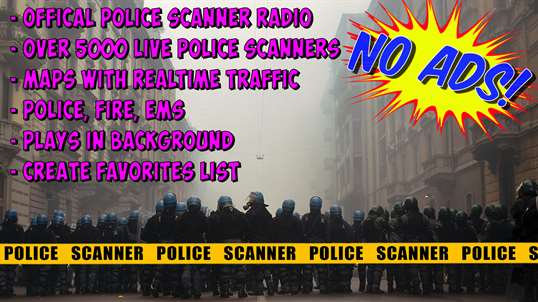 Official Police Scanner Radio screenshot 1