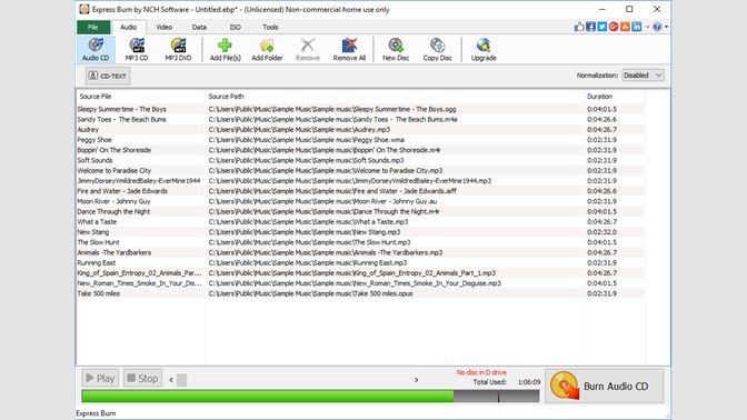 Nch Express Burn Free Trial Nch Express Burn Free Trial