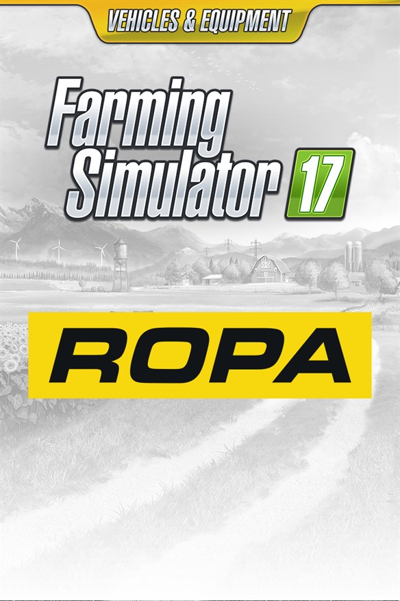 Farming Simulator 17: ROPA DLC Xbox Series X|S and Xbox One cover art