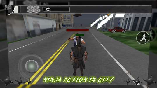 Ninja Warrior Crime City Sim screenshot 1