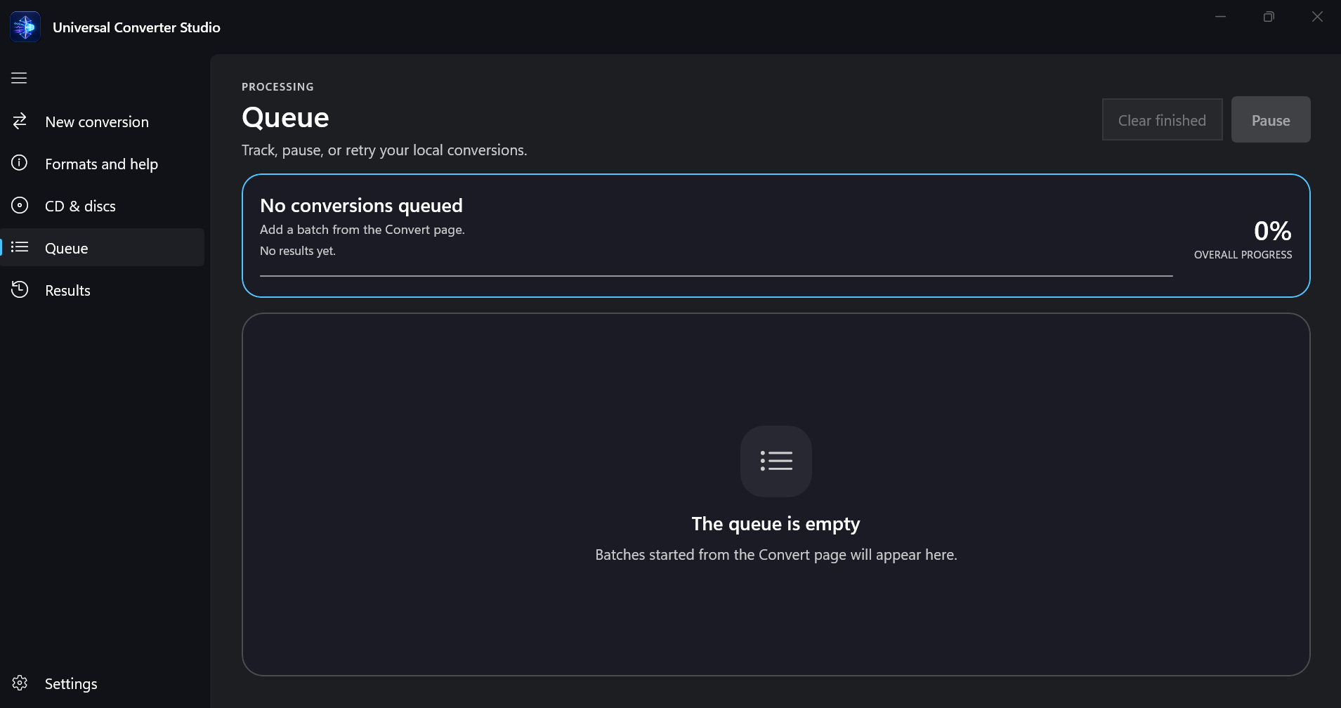 Universal Converter Studio screenshot