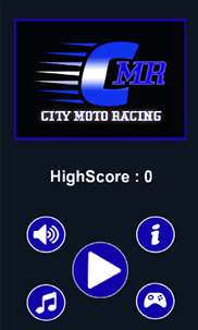 City Moto Racing 3D screenshot 1