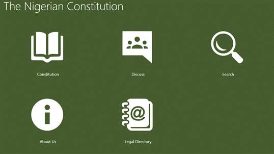 Nigeria Constitution screenshot 1