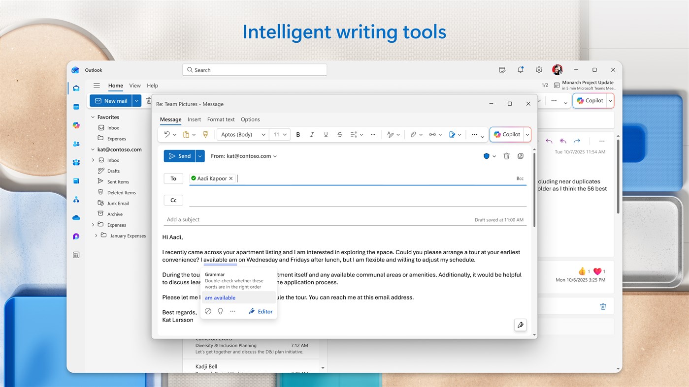 #4. Outlook for Windows (Windows) Με: Microsoft Corporation