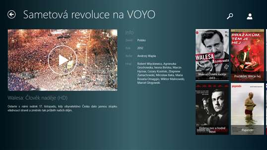 Voyo.cz screenshot 5