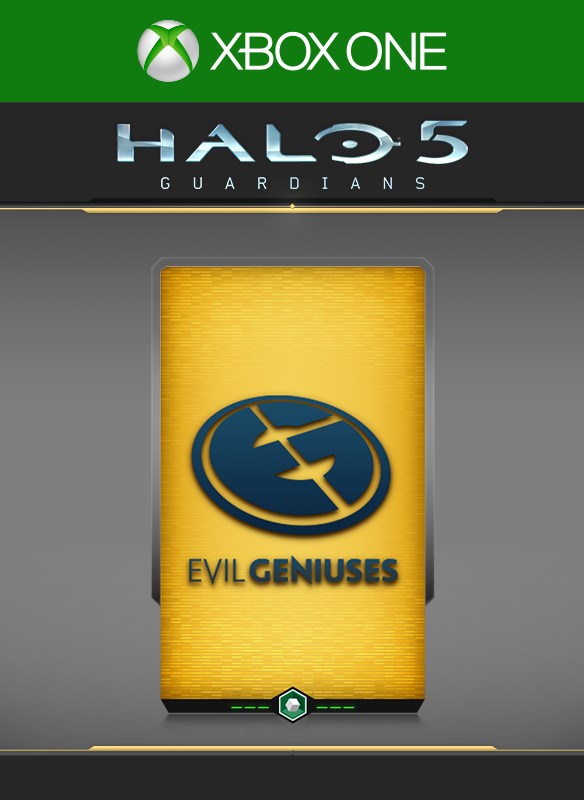 Halo 5: Guardians – Pacote REQ HCS Evil Geniuses (EG)