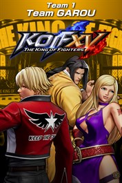 KOF XV DLC Characters "Team GAROU"