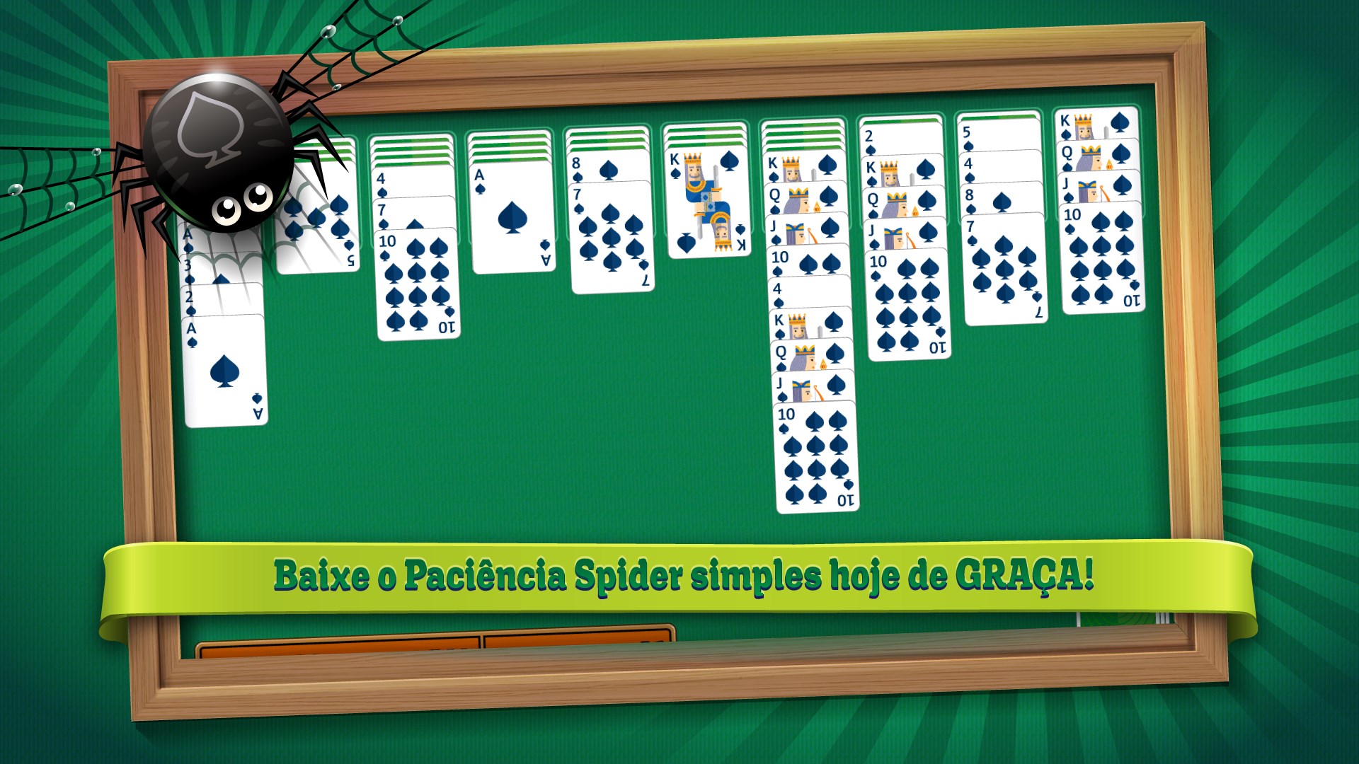 ♤️ Jogos de cartas Paciência Spider: 1, 2 ou 4 naipes para jogar online