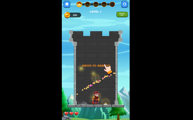 Rescue 2D Princes Game